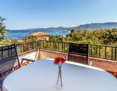 GRIFEU 06 –Appartement lumineux avec terrasse et vue sur mer